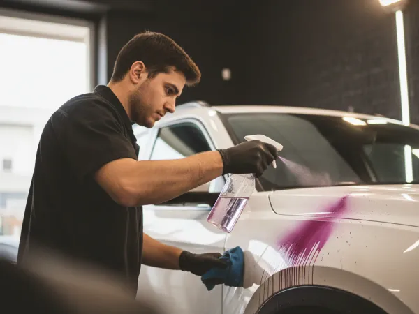 Descontaminación pintura de coches en Granada